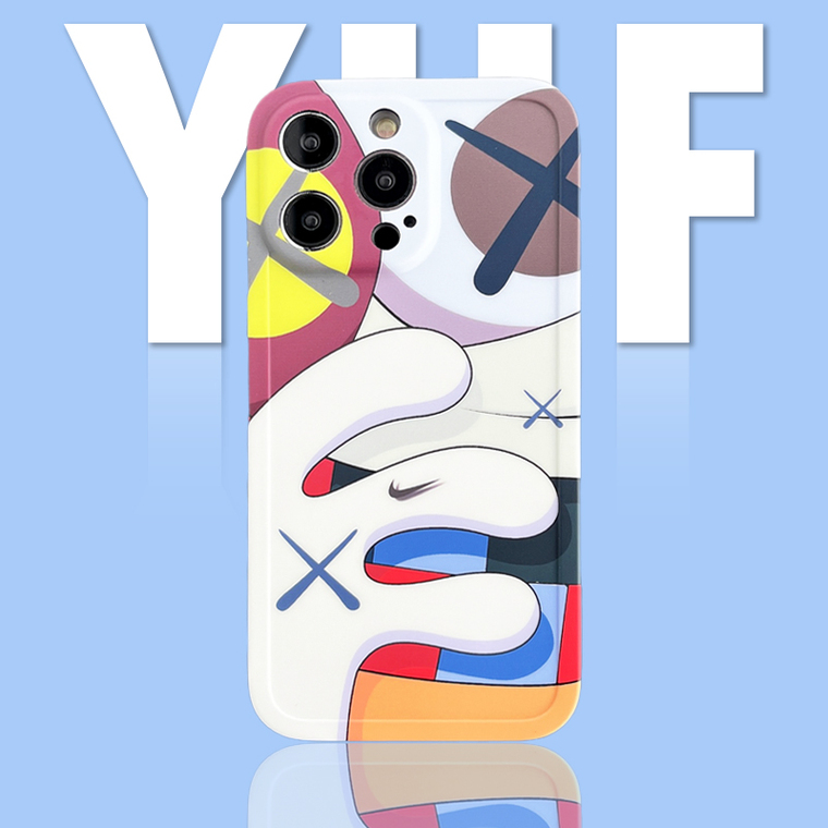 KAWS Personalized 15, 14, 13, 12, 11 iPhone Case