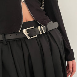 Soul Collision Niche Decoration 2024 New Belt Summer Black Korean Style Student Versatile Casual Belt Soul Collision Niche Decoration 2024 New Belt Summer Black Korean Style Student Versatile Casual Belt