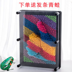 3D Stereo Versatile Needle Painting Three-Dimensional Hand Mold Face Cloning Magic Stress Relief Creative Gift High-Tech Internet-Famous Toy 3D Stereo Versatile Needle Painting Three-Dimensional Hand Mold Face Cloning Magic Stress Relief Creative Gift High-Tech Internet-Famous Toy