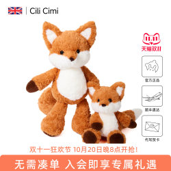 Cilicimi Birthday Gift for Girls Plush Toy Little Running Fox Doll Sleeping Pillow Cloth Doll Cilicimi Birthday Gift for Girls Plush Toy Little Running Fox Doll Sleeping Pillow Cloth Doll