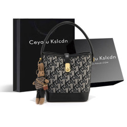 Birthday Gift Official Website Small C&K Handbag Bucket Bag Commuter Bag Women's 2025 New Single Shoulder Crossbody Bag Birthday Gift Official Website Small C&K Handbag Bucket Bag Commuter Bag Women's 2025 New Single Shoulder Crossbody Bag
