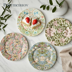 Portmeirion British Imported Ceramic Dinner Plate, High-End Household Afternoon Tea Plate, Fruit Plate Portmeirion British Imported Ceramic Dinner Plate, High-End Household Afternoon Tea Plate, Fruit Plate