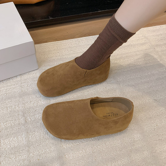 Plain Birkenstock shoes for women in 2025 Autumn New Thick Sole Versatile Lazy One-Play Retro Muller Single Shoes Ins
Plain Birkenstock shoes for women in 2025 Autumn New Thick Sole Versatile Lazy One-Play Retro Muller Single Shoes Ins