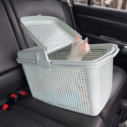 Flight box for cats, car-mounted universal portable vegetable basket for outings, pet cat, small dog, travel cat box Flight box for cats, car-mounted universal portable vegetable basket for outings, pet cat, small dog, travel cat box