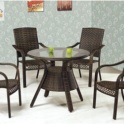 Outdoor furniture balcony rattan chair leisure table and chair coffee table combination five-piece rattan chair garden courtyard special offer Outdoor furniture balcony rattan chair leisure table and chair coffee table combination five-piece rattan chair garden courtyard special offer