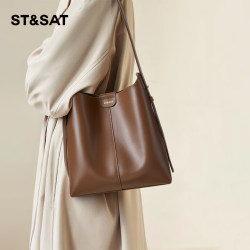 Saturday Bag for Women 2025 New Spring and Summer Bucket Bag Soft Leather Shoulder Crossbody Bag Tote Bag Commuter Handbag Saturday Bag for Women 2025 New Spring and Summer Bucket Bag Soft Leather Shoulder Crossbody Bag Tote Bag Commuter Handbag