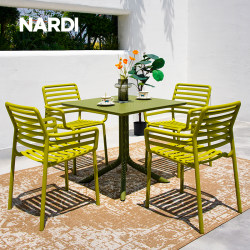 Nardi Italian Imported Outdoor Patio Furniture Set for Gardens, Terraces, Balconies, Leisure, and Outdoor Use Nardi Italian Imported Outdoor Patio Furniture Set for Gardens, Terraces, Balconies, Leisure, and Outdoor Use