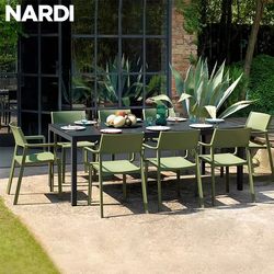 Nardi Imported High-End Outdoor Table and Chair Sets from Italy, Courtyard Terrace Villa Garden Outdoor Armchairs Nardi Imported High-End Outdoor Table and Chair Sets from Italy, Courtyard Terrace Villa Garden Outdoor Armchairs