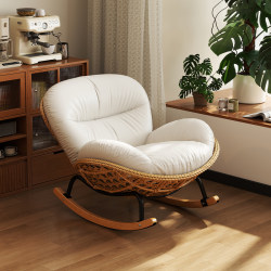 Rocking Chair, Household Rattan Rocking Chair, Living Room Recliner, Adult Can Sleep and Recline, Balcony Outdoor Lazy Sofa, Leisure Chair Rocking Chair, Household Rattan Rocking Chair, Living Room Recliner, Adult Can Sleep and Recline, Balcony Outdoor Lazy Sofa, Leisure Chair