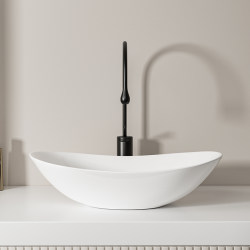 Simple Countertop Basin, Artistic Ingot-Shaped Washbasin, Single Basin for Bathroom, Home Use, Balcony, Creative Ceramic Washbasin Simple Countertop Basin, Artistic Ingot-Shaped Washbasin, Single Basin for Bathroom, Home Use, Balcony, Creative Ceramic Washbasin