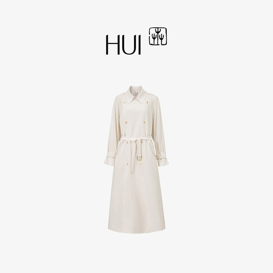 HUI Cure Color SPH Polyester Double Bretted Snap Button H Silhouette Easy-to-maintenance Anti-Wrinkle Trench Coat Jacket Slim Long Sleeve
HUI Cure Color SPH Polyester Double Bretted Snap Button H Silhouette Easy-to-maintenance Anti-Wrinkle Trench Coat Jacket Slim Long Sleeve