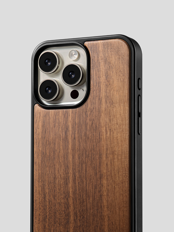 Sanlinba Natural Wood High End Premium 15, 14, 13 iPhone Case