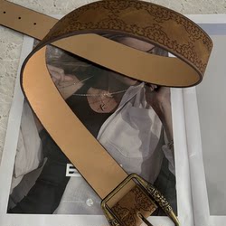 American-Style Belt Y2K Women's 2025 New Model for Young People, Hot Girls, Paired with Skirts, High-End Trendy Retro Brown American-Style Belt Y2K Women's 2025 New Model for Young People, Hot Girls, Paired with Skirts, High-End Trendy Retro Brown