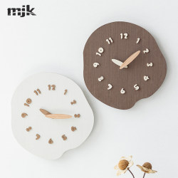 Mjk Nordic Solid Wood Creative Wall Clock Living Room 2025 New Model Home Silent Wall Clock Modern Simple Clock Mjk Nordic Solid Wood Creative Wall Clock Living Room 2025 New Model Home Silent Wall Clock Modern Simple Clock