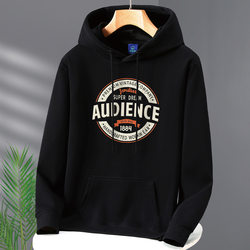 Trendy Loose-Fitting Hooded Sweatshirt for Men, Spring and Autumn 2025 New Style, Couple's American-Style Printed Pullover Hoodie for Men Trendy Loose-Fitting Hooded Sweatshirt for Men, Spring and Autumn 2025 New Style, Couple's American-Style Printed Pullover Hoodie for Men