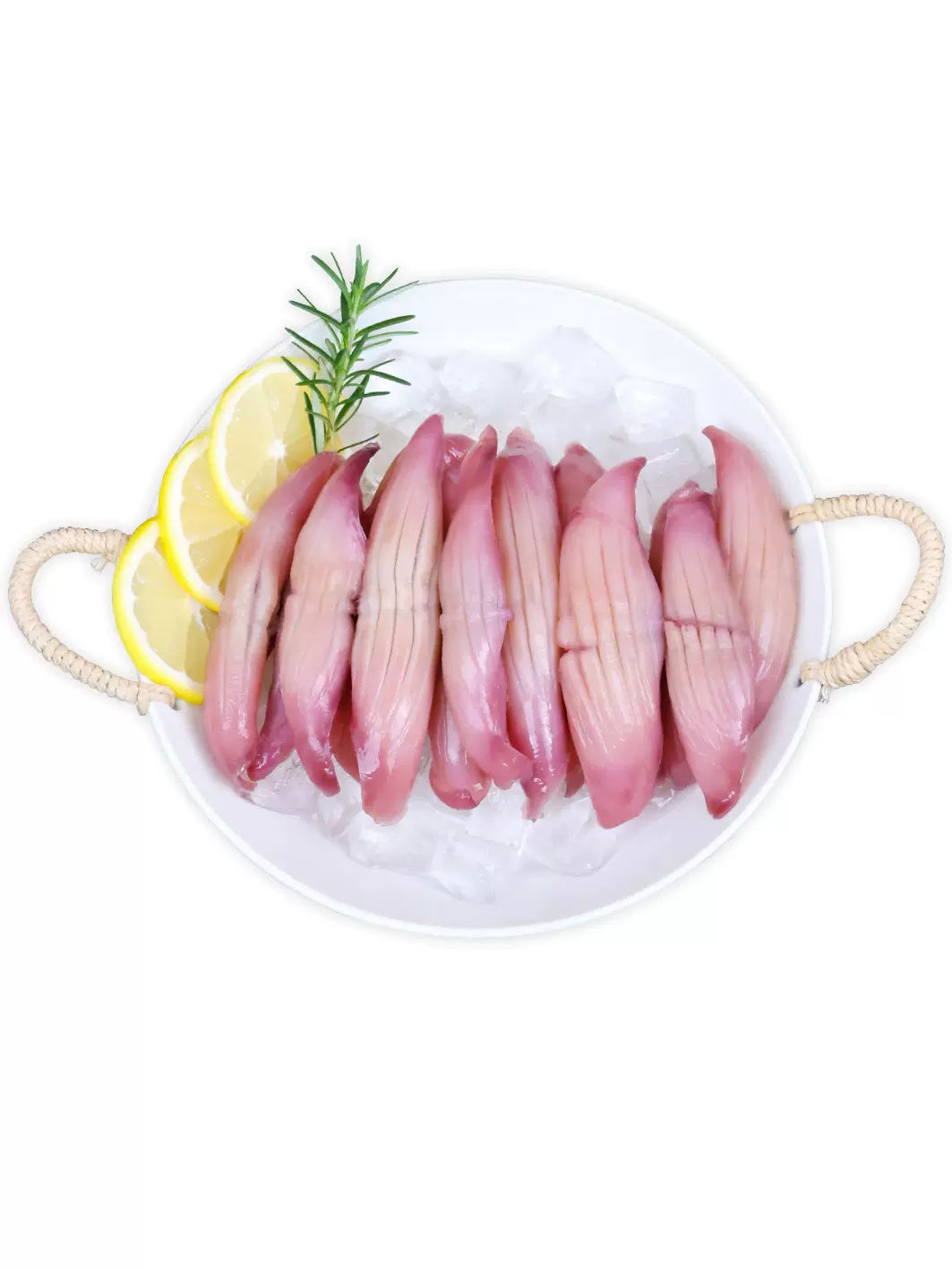 鴻順火箭魷魚-半成品食材生鮮新鮮魷魚耳花
