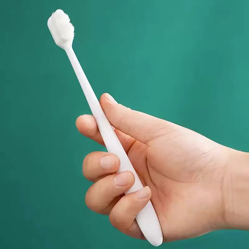만발 칫솔 나노 소프트 헤어 가는 머리 작은 머리 슈퍼 파인 슈퍼 소프트 여성 및 남성 스페셜 커플 패밀리 팩 콤비네이션 팩-