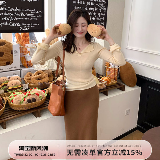 Echoone soft base wool lapel pullover base shirt for women slim-fitting slim basic versatile sweater
Echoone soft base wool lapel pullover base shirt for women slim-fitting slim basic versatile sweater