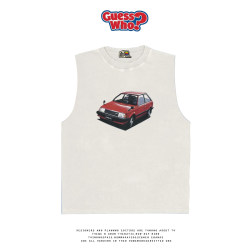 Wanwu All Nature Artist Series Ghostly Girl Korean Couple Vest Cut Sleeve High Street Wanwu All Nature Artist Series Ghostly Girl Korean Couple Vest Cut Sleeve High Street