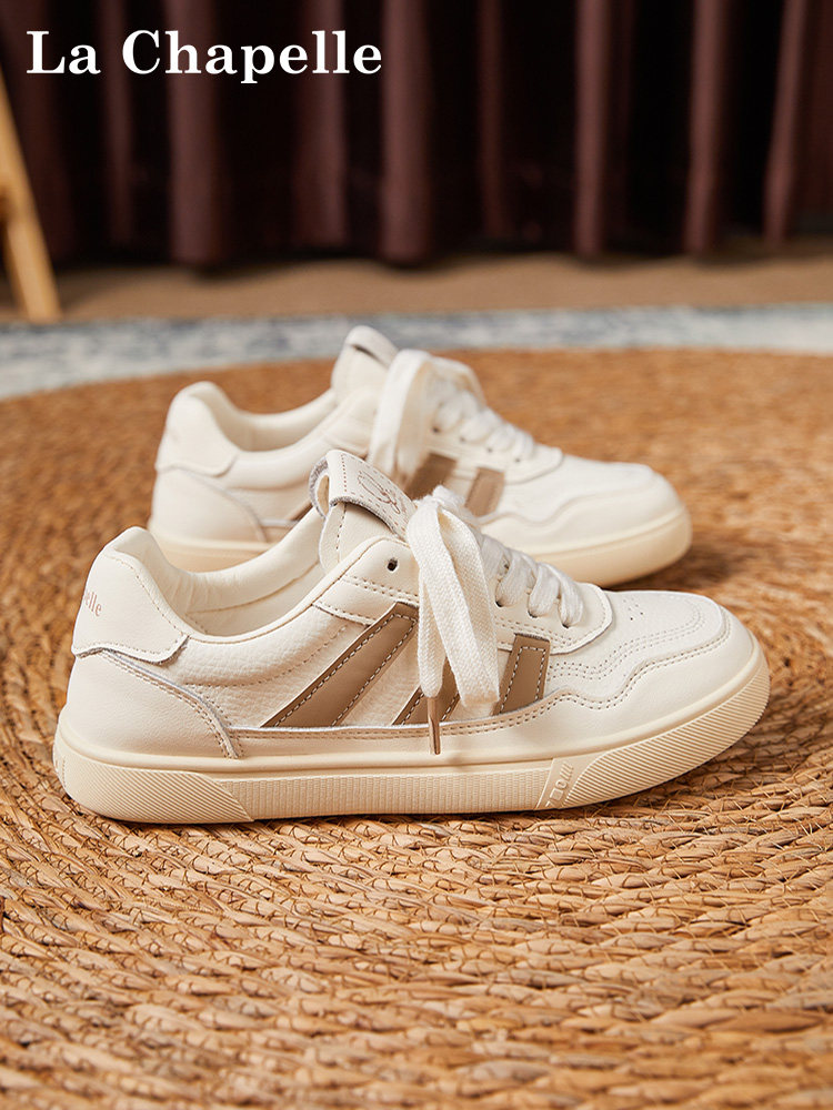 La Chapelle Women's White Shoes Spring/Summer 2024