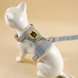 Wholesale dog leash vest style small dog Teddy Bichon Pomeranian celebrity harness dog chain dog walking leash Wholesale dog leash vest style small dog Teddy Bichon Pomeranian celebrity harness dog chain dog walking leash