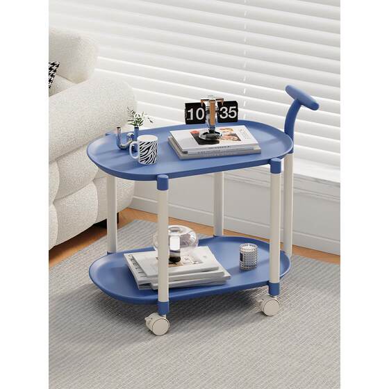 Movable sofa side cart storage rack floor-standing with wheeled bedroom snack rack living room storage rack
Movable sofa side cart storage rack floor-standing with wheeled bedroom snack rack living room storage rack