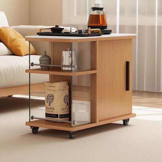 Mobile tea table small carts living room multifunctional tea table several balcony storage cabinets solid wood tea water sofa edge cabinet
Mobile tea table small carts living room multifunctional tea table several balcony storage cabinets solid wood tea water sofa edge cabinet