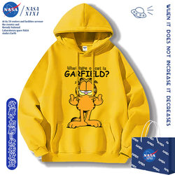 Nasa Garfield Collaboration Hoodie for Men, Anime Merchandise, 2025 New Autumn and Winter Style, Fleece-Lined Jacket Nasa Garfield Collaboration Hoodie for Men, Anime Merchandise, 2025 New Autumn and Winter Style, Fleece-Lined Jacket
