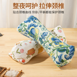 Neck pillow sleep health triangle combination pillow diy material package to make buckwheat mugwort cervical pillow combination Neck pillow sleep health triangle combination pillow diy material package to make buckwheat mugwort cervical pillow combination