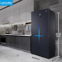 Haier Commander-in-Chief 469 L Cross Opposition Door Refrigerator For Home Level 1 Energy Efficiency Double Door French Multi-door Four Door Haier Commander-in-Chief 469 L Cross Opposition Door Refrigerator For Home Level 1 Energy Efficiency Double Door French Multi-door Four Door