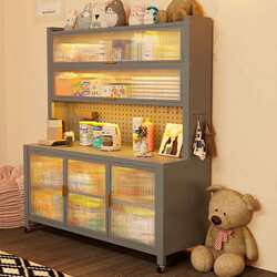 New baby feeding table storage cabinet large capacity baby items table bedside storage floor with moving rollers New baby feeding table storage cabinet large capacity baby items table bedside storage floor with moving rollers