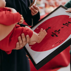 Full Moon Year Old Hand and Footprint Ceremony Supplies Baby Hand Prints Full Moon Year Old Hand and Footprint Ceremony Supplies Baby Hand Prints