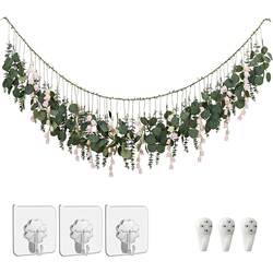 Eucalyptus cm with flowers large artificial hanging plant wall hanging 170 wall decoration suitable for bedroom Eucalyptus cm with flowers large artificial hanging plant wall hanging 170 wall decoration suitable for bedroom