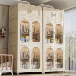 Installation-Free Storage Cabinet Children's Wardrobe Home Bedroom Baby Wardrobe Locker Clothes Locker Simple Wardrobe Installation-Free Storage Cabinet Children's Wardrobe Home Bedroom Baby Wardrobe Locker Clothes Locker Simple Wardrobe