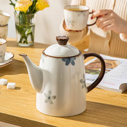 2025 New Model Underglaze Large-Capacity Teapot Set for Brewing Tea, Cold Water, High-Temperature Resistant Ceramic Cold Water Set for Home Use 2025 New Model Underglaze Large-Capacity Teapot Set for Brewing Tea, Cold Water, High-Temperature Resistant Ceramic Cold Water Set for Home Use