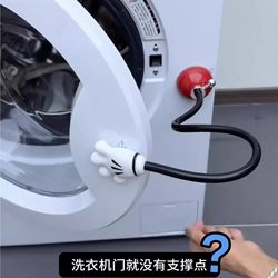 Front load washing machine door ventilation retainer Front load washing machine door ventilation retainer