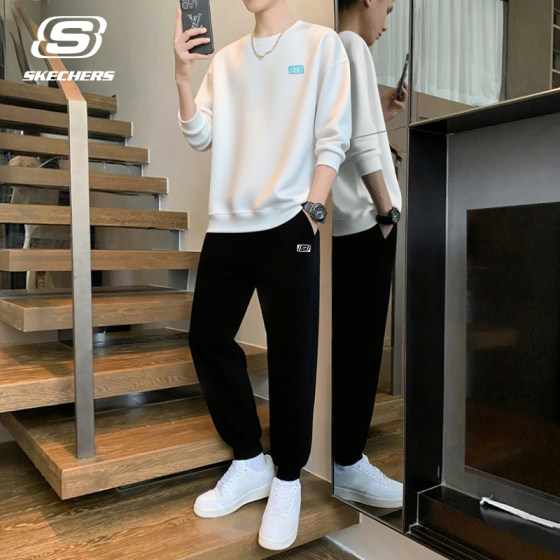 Skecher student sports and casual suit men's autumn trendy sweatshirt trousers handsome teenager matching suit
Skecher student sports and casual suit men's autumn trendy sweatshirt trousers handsome teenager matching suit