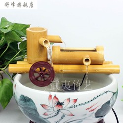 New flowing water filter ornaments fish tank stone trough landscaping water wheel water wheel humidifier fish tank running water New flowing water filter ornaments fish tank stone trough landscaping water wheel water wheel humidifier fish tank running water
