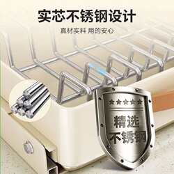Kitchen dish storage rack cabinet pull-out basket pull-out dish storage rack with built-in bowl and tableware drain rack Kitchen dish storage rack cabinet pull-out basket pull-out dish storage rack with built-in bowl and tableware drain rack