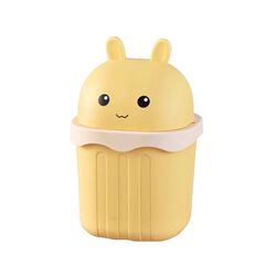 Desktop trash can large cute mini home countertop children's desk office desk bed bedside paper basket Desktop trash can large cute mini home countertop children's desk office desk bed bedside paper basket
