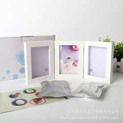 Baby handprints and footprints souvenirs, birth commemoration, baby foot prints, full moon commemoration photo frame Baby handprints and footprints souvenirs, birth commemoration, baby foot prints, full moon commemoration photo frame