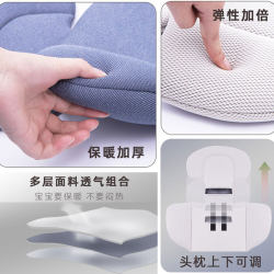 Car child safety seat baby infant carrier inner pad heating pad breathable stroller cradle comfortable seat cushion Car child safety seat baby infant carrier inner pad heating pad breathable stroller cradle comfortable seat cushion