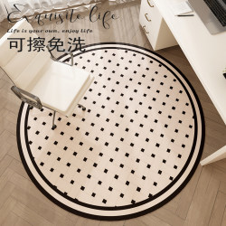 Hot-selling high-end study swivel chair floor mat pvc wipeable and washable computer chair desk desk round carpet Hot-selling high-end study swivel chair floor mat pvc wipeable and washable computer chair desk desk round carpet