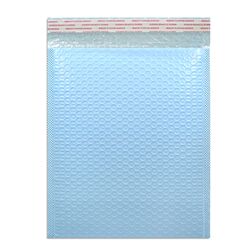 Milk blue bubble bag color co-extruded film matte bubble envelope clothing packaging packaging bubble foam express bag Milk blue bubble bag color co-extruded film matte bubble envelope clothing packaging packaging bubble foam express bag