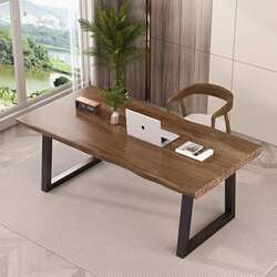 Simple solid wood computer table, home children's study table, writing desk, double desk, small rectangular conference table Simple solid wood computer table, home children's study table, writing desk, double desk, small rectangular conference table