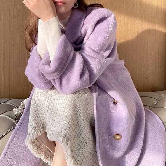 Suli Alpaca Suli Cashmere Women's Mid-Length Over-Knee High-Quality 2025 New Thicken Jacket
Suli Alpaca Suli Cashmere Women's Mid-Length Over-Knee High-Quality 2025 New Thicken Jacket