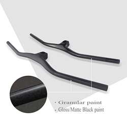 Full carbon fiber bicycle handlebars, mountain bike handlebars, integrated handlebars, flat handlebar bicycle parts Full carbon fiber bicycle handlebars, mountain bike handlebars, integrated handlebars, flat handlebar bicycle parts