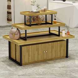 Supermarket Zhongdao Cabinet Stationery Jewelry Clothing Maternal and Baby Pet Store Duitou Exhibition Stand Showcase Stream Taichung Island Table Supermarket Zhongdao Cabinet Stationery Jewelry Clothing Maternal and Baby Pet Store Duitou Exhibition Stand Showcase Stream Taichung Island Table