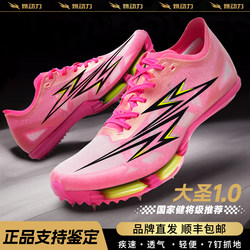 Ran Dianli Dasheng 1.0 Full-Length Carbon Plate Air-Cushion Spikes Shoes for Men and Women, Professional Racing, Physical Examination, Track and Field, Sprint Sports Shoes Ran Dianli Dasheng 1.0 Full-Length Carbon Plate Air-Cushion Spikes Shoes for Men and Women, Professional Racing, Physical Examination, Track and Field, Sprint Sports Shoes