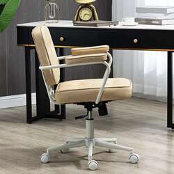 Minimalist office chair comfortable sedentary leather backrest home office chair desk chair study study computer chair Minimalist office chair comfortable sedentary leather backrest home office chair desk chair study study computer chair